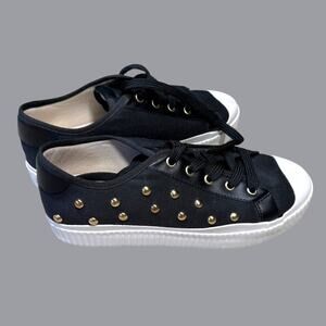 Gianni Bini Go-Getter Black Platform Sneakers 8